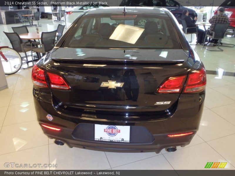 Phantom Black Metallic / Jet Black 2014 Chevrolet SS Sedan