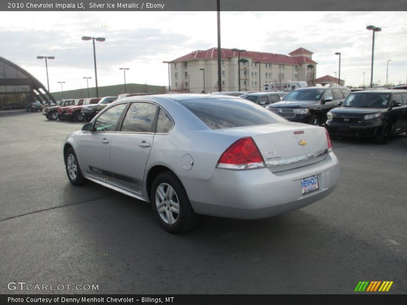 Silver Ice Metallic / Ebony 2010 Chevrolet Impala LS