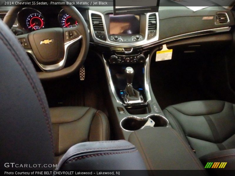 Phantom Black Metallic / Jet Black 2014 Chevrolet SS Sedan
