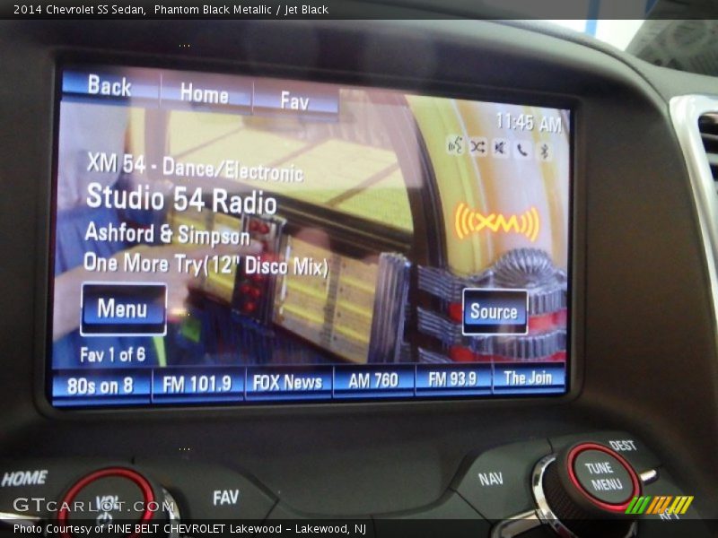 Phantom Black Metallic / Jet Black 2014 Chevrolet SS Sedan