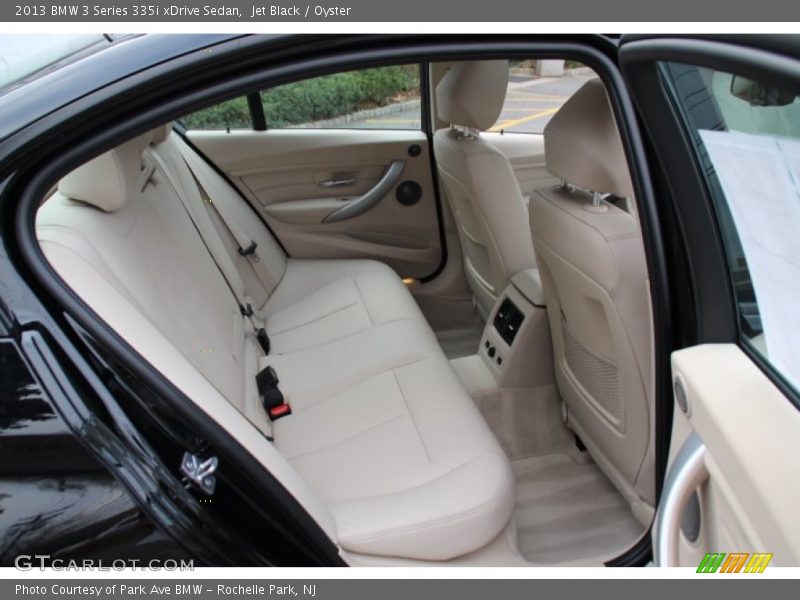 Rear Seat of 2013 3 Series 335i xDrive Sedan