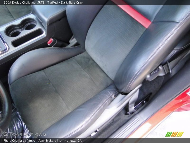 TorRed / Dark Slate Gray 2009 Dodge Challenger SRT8