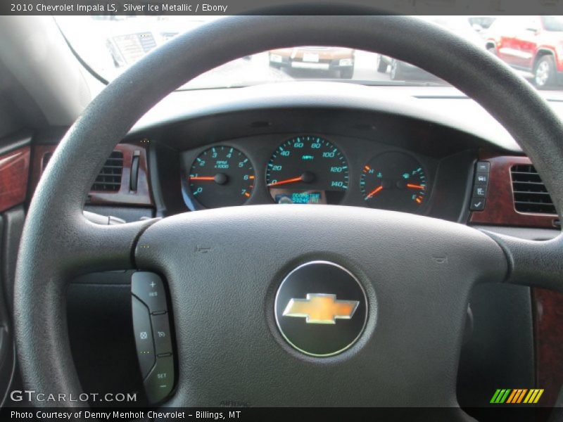 Silver Ice Metallic / Ebony 2010 Chevrolet Impala LS