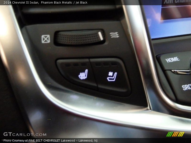 Phantom Black Metallic / Jet Black 2014 Chevrolet SS Sedan