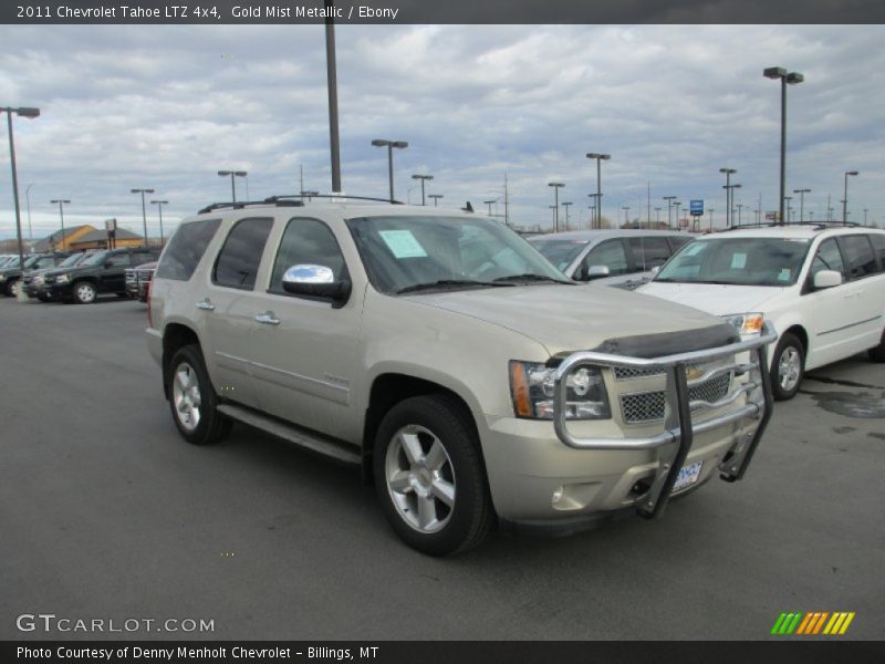 Gold Mist Metallic / Ebony 2011 Chevrolet Tahoe LTZ 4x4