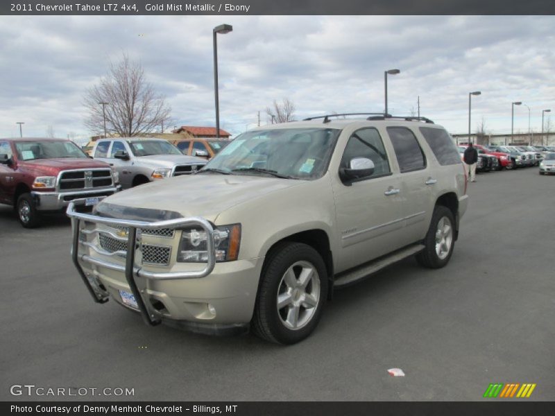 Gold Mist Metallic / Ebony 2011 Chevrolet Tahoe LTZ 4x4