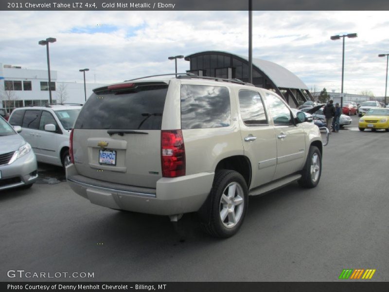 Gold Mist Metallic / Ebony 2011 Chevrolet Tahoe LTZ 4x4