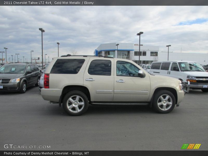 Gold Mist Metallic / Ebony 2011 Chevrolet Tahoe LTZ 4x4
