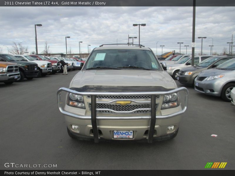 Gold Mist Metallic / Ebony 2011 Chevrolet Tahoe LTZ 4x4