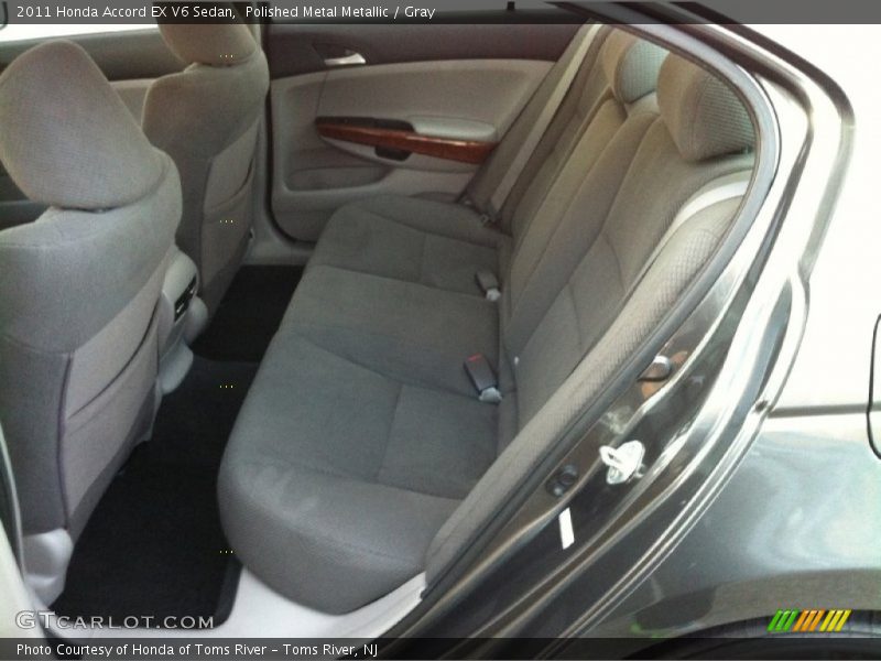 Polished Metal Metallic / Gray 2011 Honda Accord EX V6 Sedan