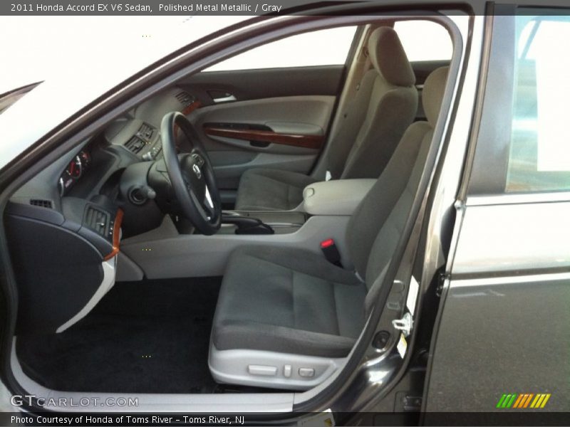 Polished Metal Metallic / Gray 2011 Honda Accord EX V6 Sedan