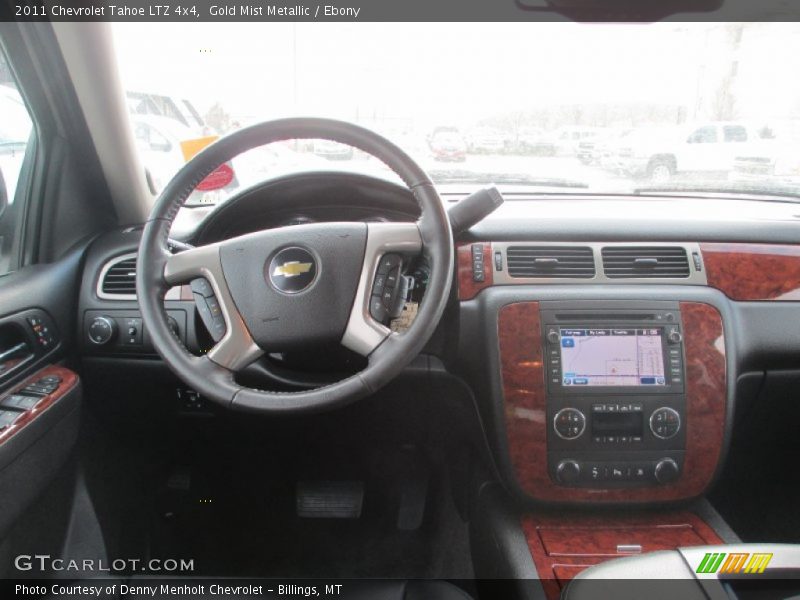 Gold Mist Metallic / Ebony 2011 Chevrolet Tahoe LTZ 4x4