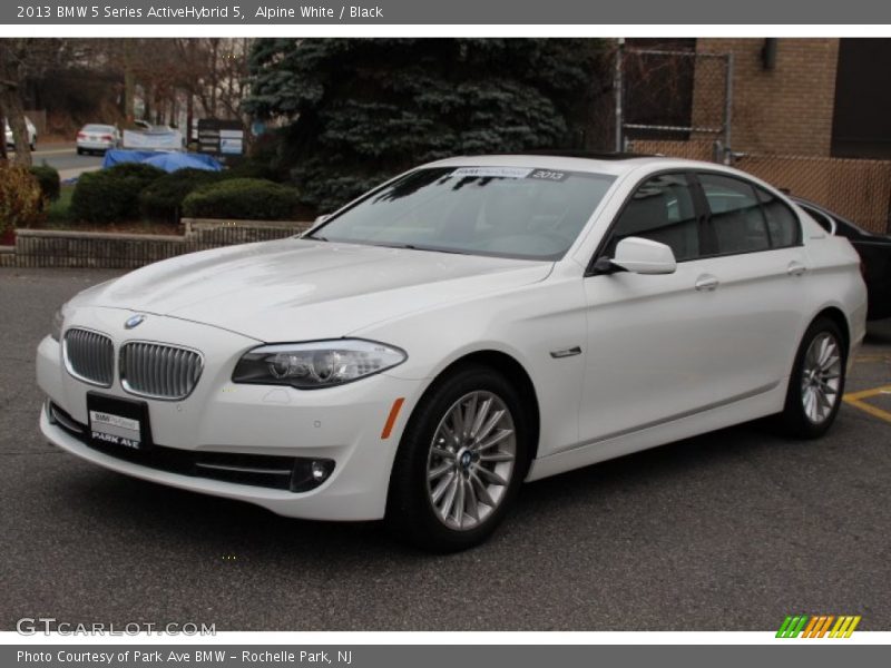 Alpine White / Black 2013 BMW 5 Series ActiveHybrid 5