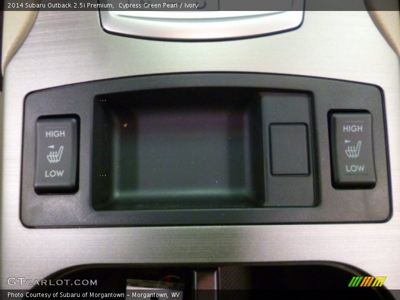 Cypress Green Pearl / Ivory 2014 Subaru Outback 2.5i Premium