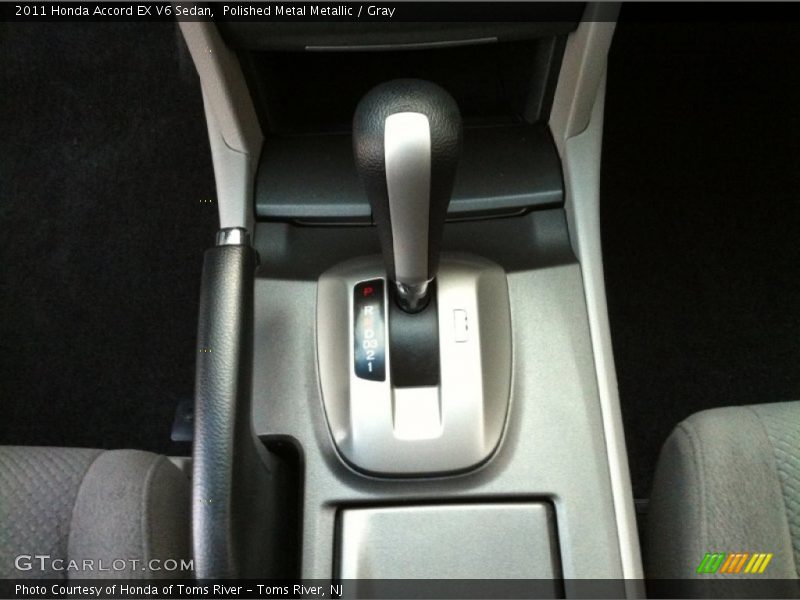 Polished Metal Metallic / Gray 2011 Honda Accord EX V6 Sedan