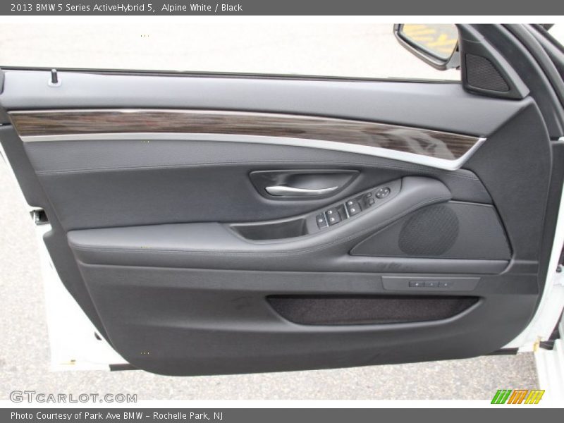 Alpine White / Black 2013 BMW 5 Series ActiveHybrid 5