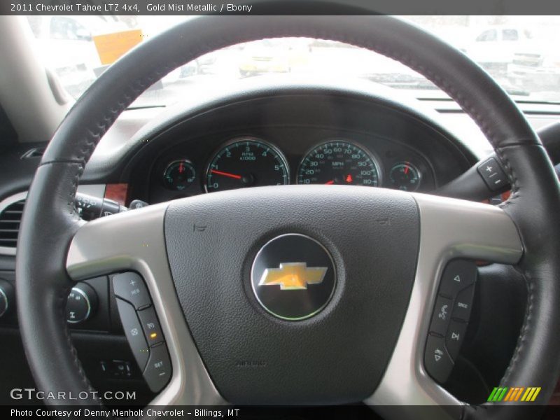 Gold Mist Metallic / Ebony 2011 Chevrolet Tahoe LTZ 4x4