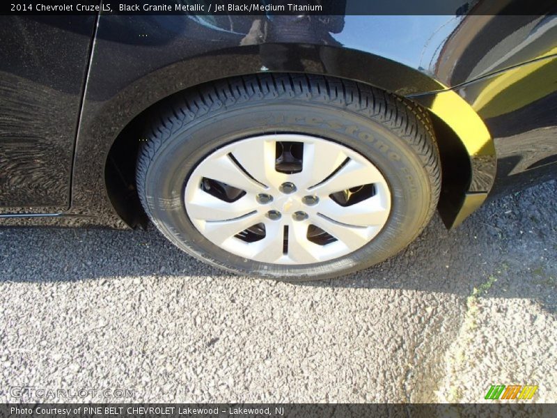 Black Granite Metallic / Jet Black/Medium Titanium 2014 Chevrolet Cruze LS