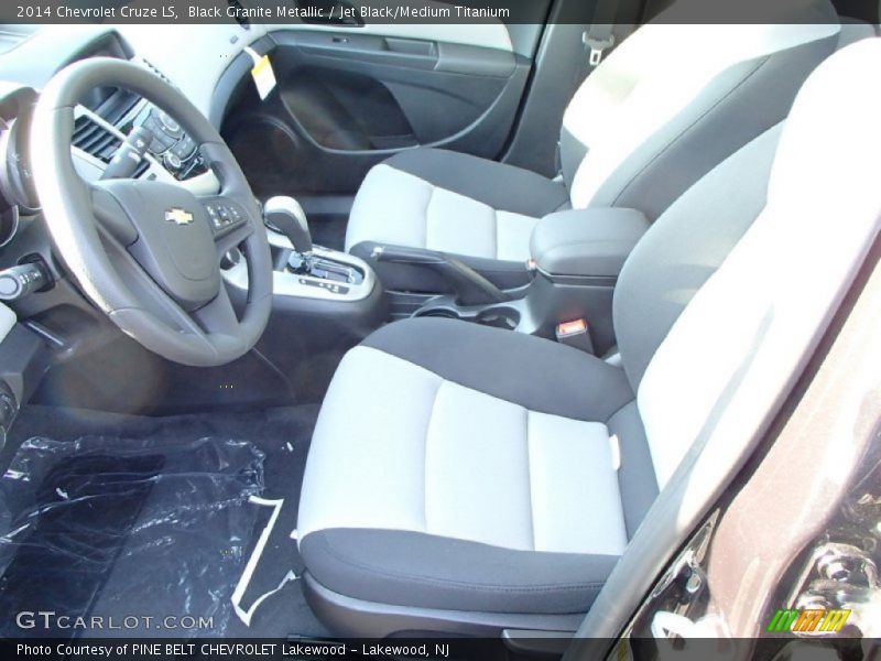 Black Granite Metallic / Jet Black/Medium Titanium 2014 Chevrolet Cruze LS