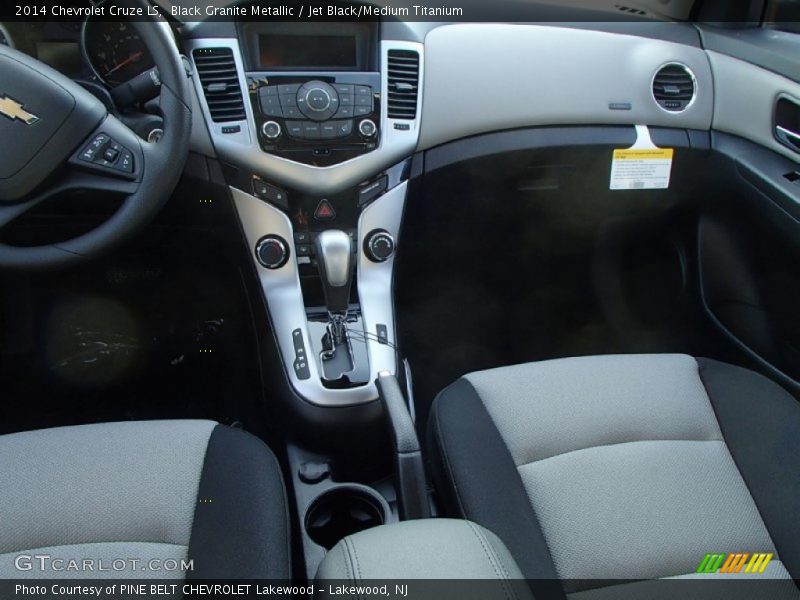 Black Granite Metallic / Jet Black/Medium Titanium 2014 Chevrolet Cruze LS