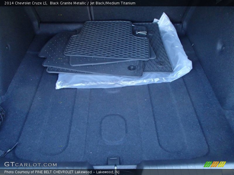 Black Granite Metallic / Jet Black/Medium Titanium 2014 Chevrolet Cruze LS