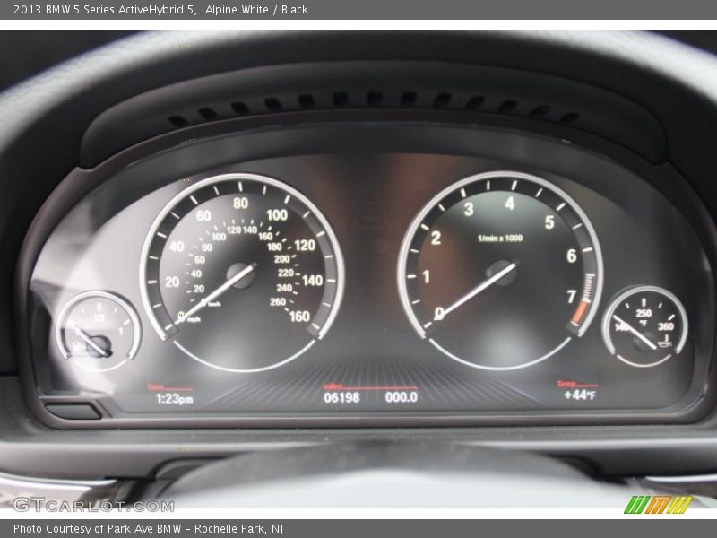Alpine White / Black 2013 BMW 5 Series ActiveHybrid 5