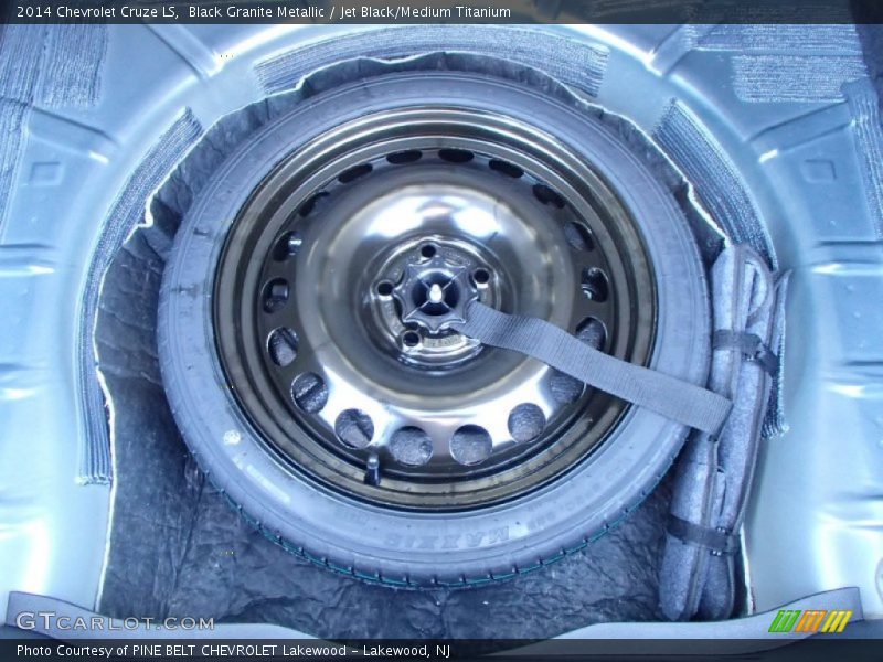 Black Granite Metallic / Jet Black/Medium Titanium 2014 Chevrolet Cruze LS