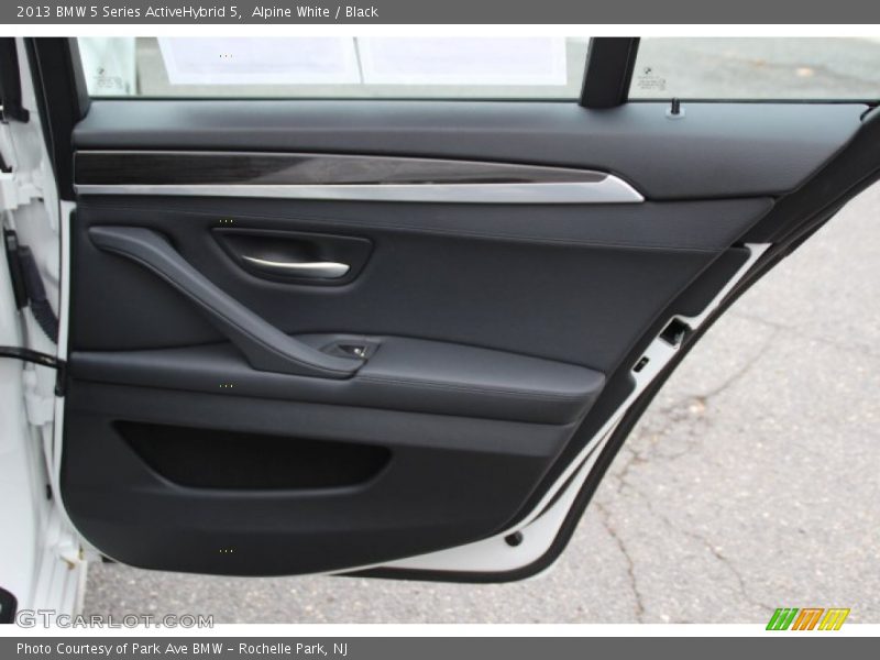 Alpine White / Black 2013 BMW 5 Series ActiveHybrid 5
