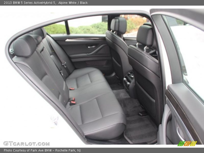 Alpine White / Black 2013 BMW 5 Series ActiveHybrid 5