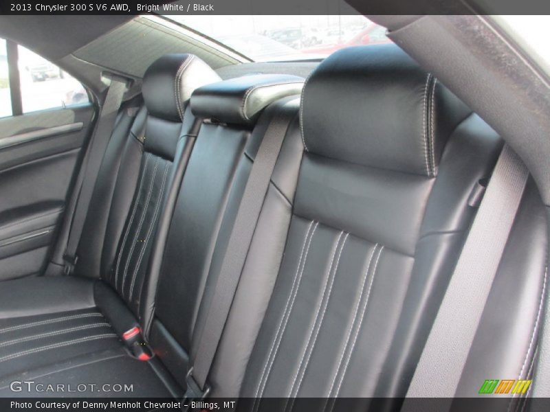 Bright White / Black 2013 Chrysler 300 S V6 AWD