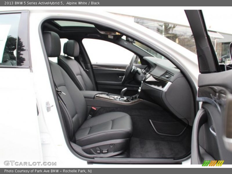 Alpine White / Black 2013 BMW 5 Series ActiveHybrid 5
