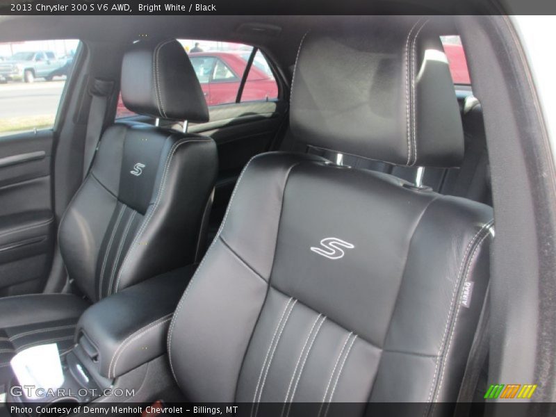 Bright White / Black 2013 Chrysler 300 S V6 AWD