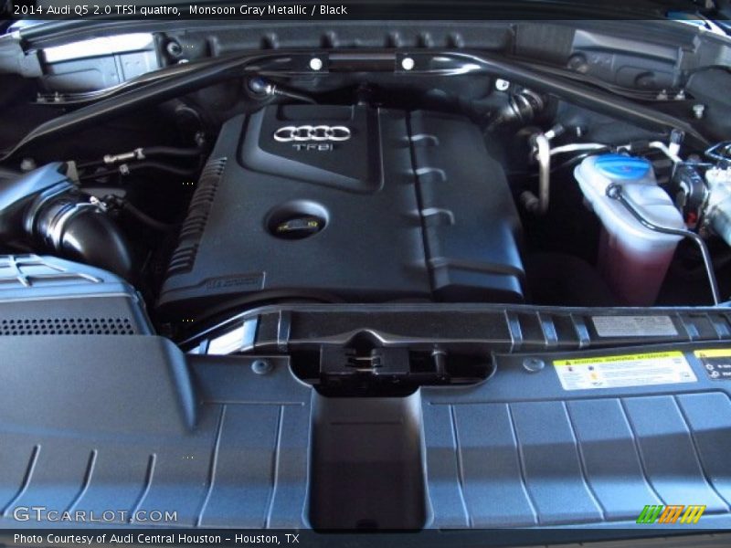 Monsoon Gray Metallic / Black 2014 Audi Q5 2.0 TFSI quattro