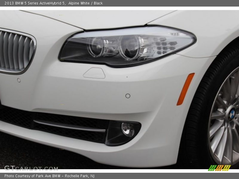 Alpine White / Black 2013 BMW 5 Series ActiveHybrid 5