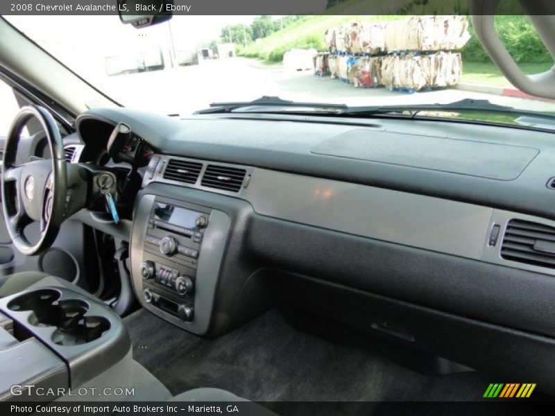 Black / Ebony 2008 Chevrolet Avalanche LS