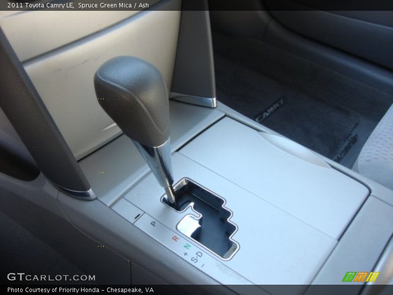 Spruce Green Mica / Ash 2011 Toyota Camry LE