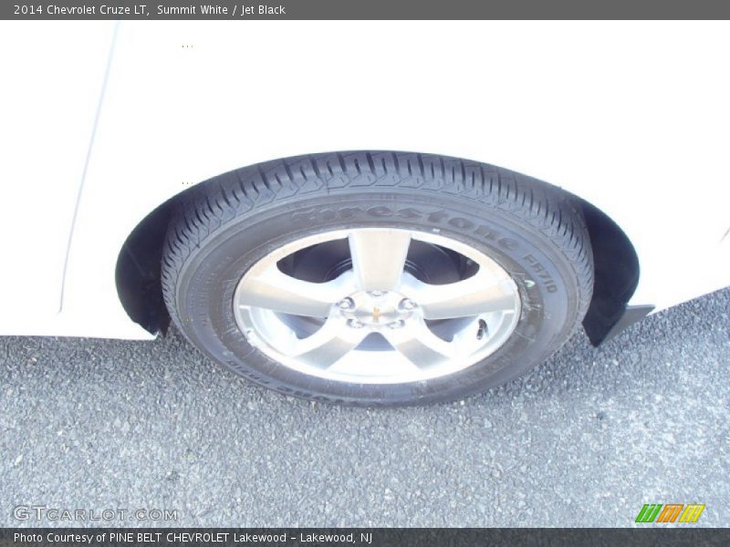 Summit White / Jet Black 2014 Chevrolet Cruze LT