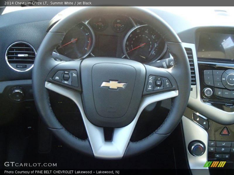 Summit White / Jet Black 2014 Chevrolet Cruze LT