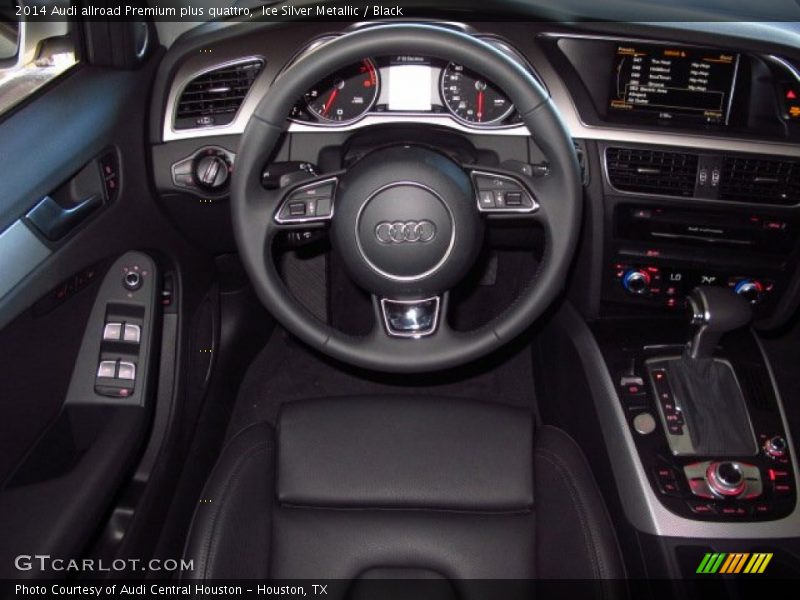 Ice Silver Metallic / Black 2014 Audi allroad Premium plus quattro