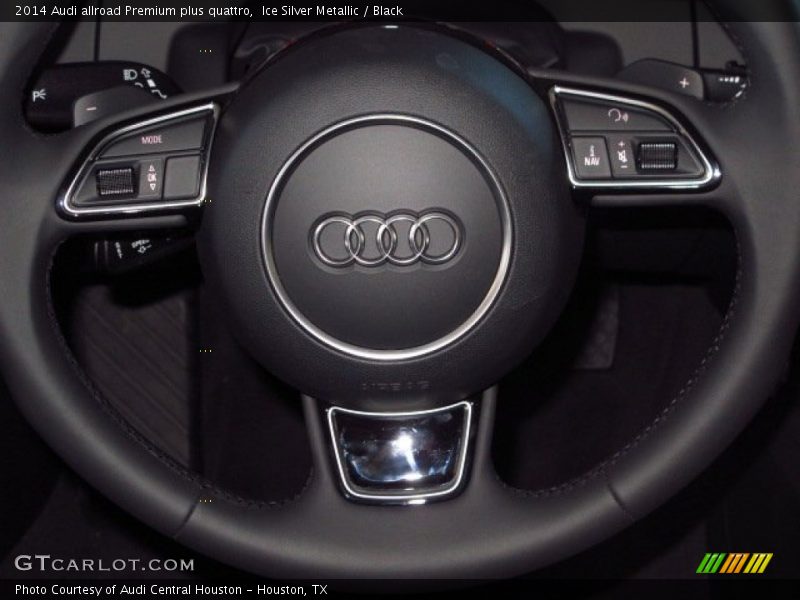 Ice Silver Metallic / Black 2014 Audi allroad Premium plus quattro