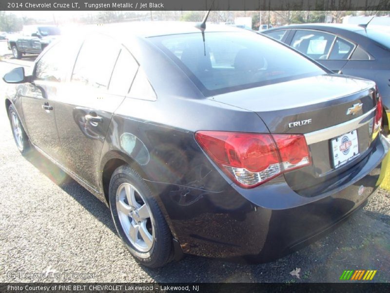 Tungsten Metallic / Jet Black 2014 Chevrolet Cruze LT