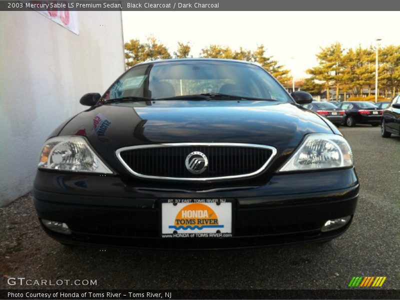 Black Clearcoat / Dark Charcoal 2003 Mercury Sable LS Premium Sedan