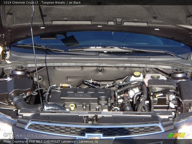 Tungsten Metallic / Jet Black 2014 Chevrolet Cruze LT