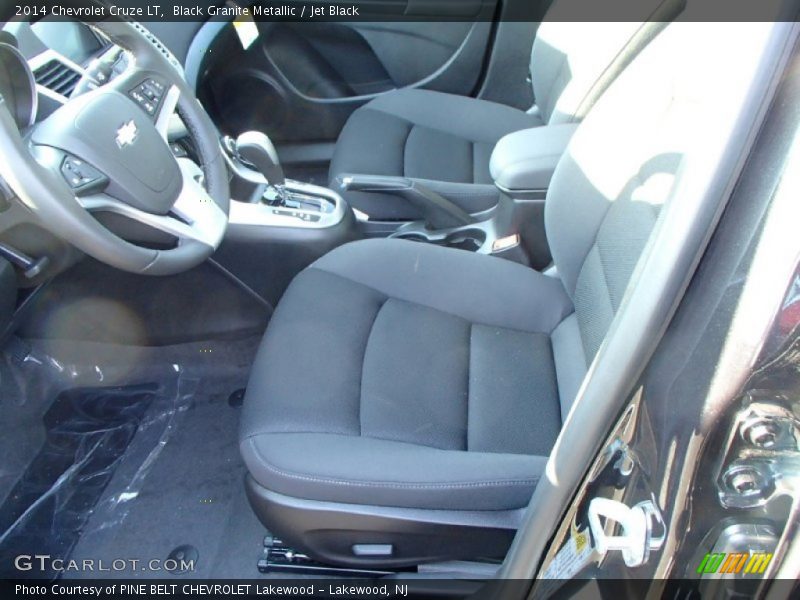 Black Granite Metallic / Jet Black 2014 Chevrolet Cruze LT