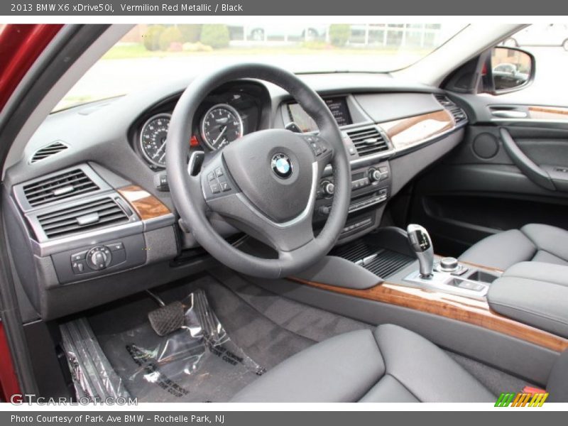 Black Interior - 2013 X6 xDrive50i 