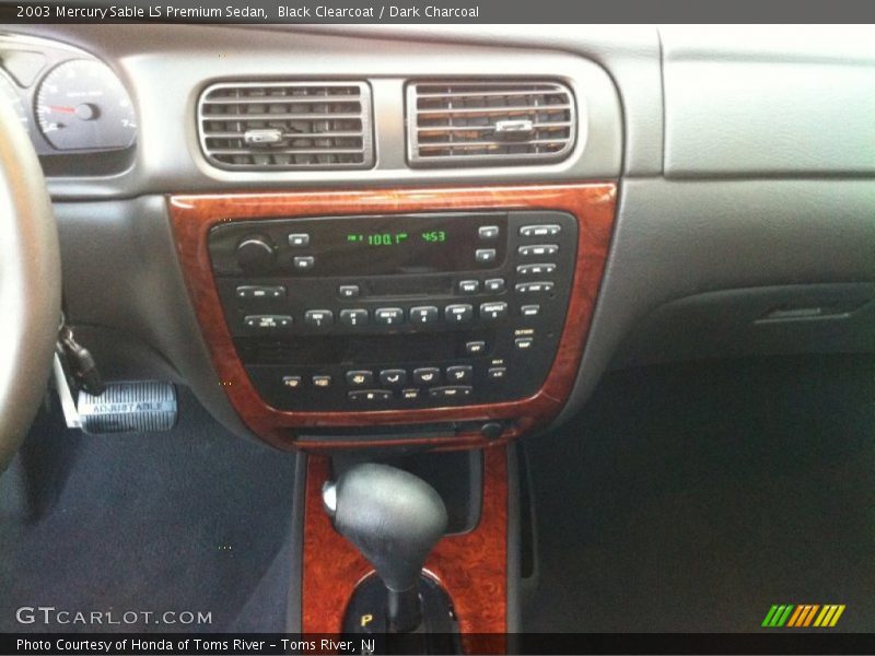 Black Clearcoat / Dark Charcoal 2003 Mercury Sable LS Premium Sedan