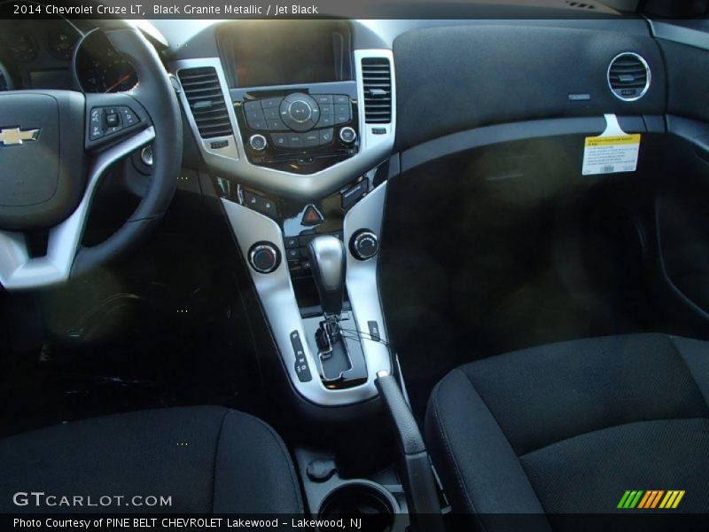 Black Granite Metallic / Jet Black 2014 Chevrolet Cruze LT