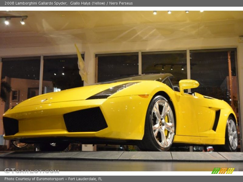  2008 Gallardo Spyder Giallo Halys (Yellow)
