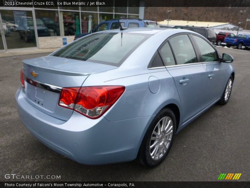 Ice Blue Metallic / Jet Black 2011 Chevrolet Cruze ECO