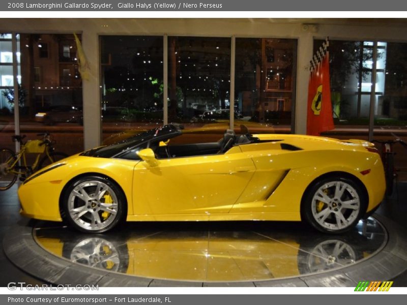  2008 Gallardo Spyder Giallo Halys (Yellow)